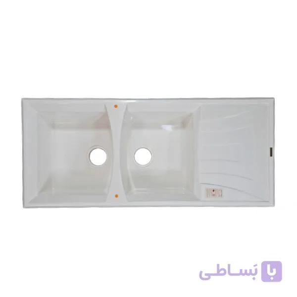 سینک گرانیتی سفید زمرد