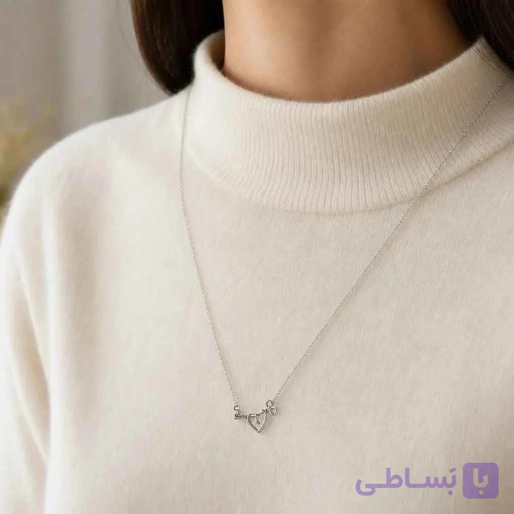 گردنبند Stainless Steel مدل راز