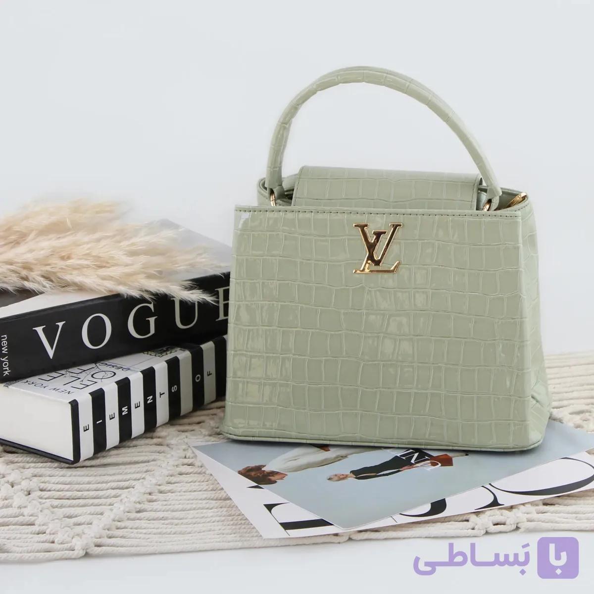 کیف زنانه مجلسی لویی ویتون رنگبندی
