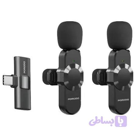 میکروفون یقه‌ای Porodo Audix Pro Dual