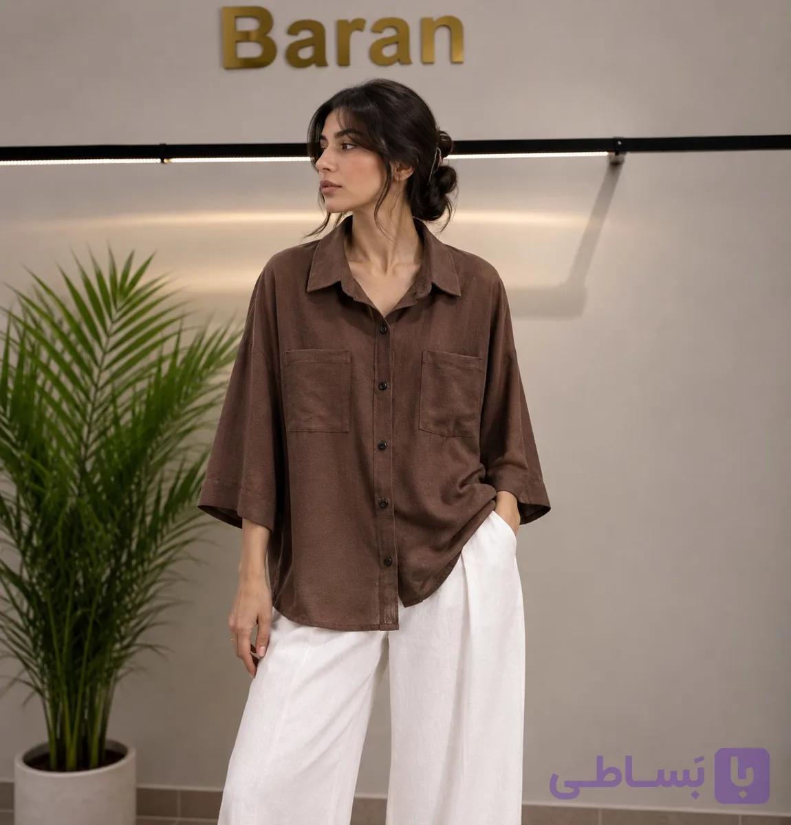 مانتو جلو دکمه