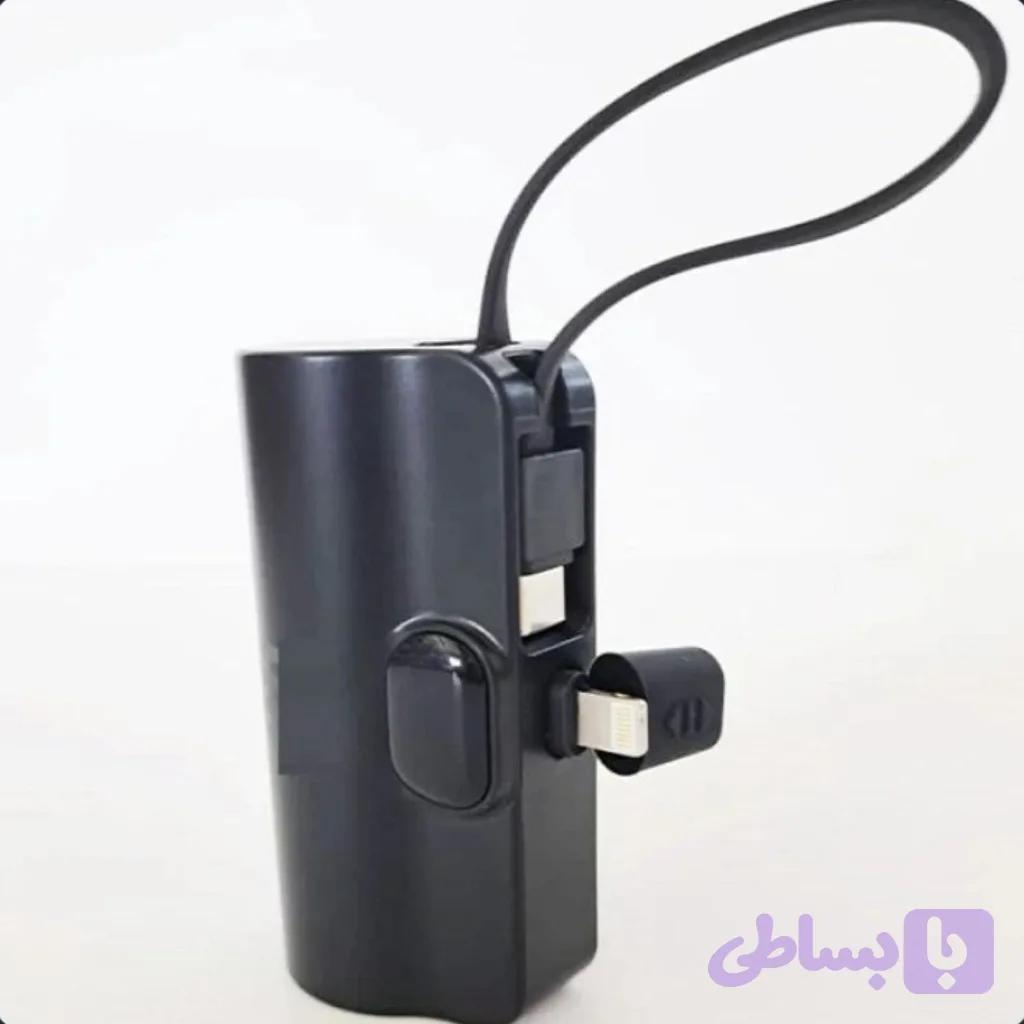 مینی پاوربانک جیبی شیائومی 5000 همراه کوچک با کارایی بزرگ — تصویر 1