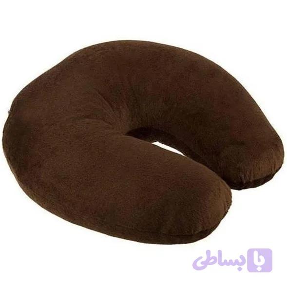 بالشت گردنی مخمل جعبه دار