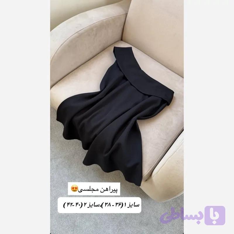 لباس مجلسی کوتاه عروسکی زنانه پایپونی پس کرایه