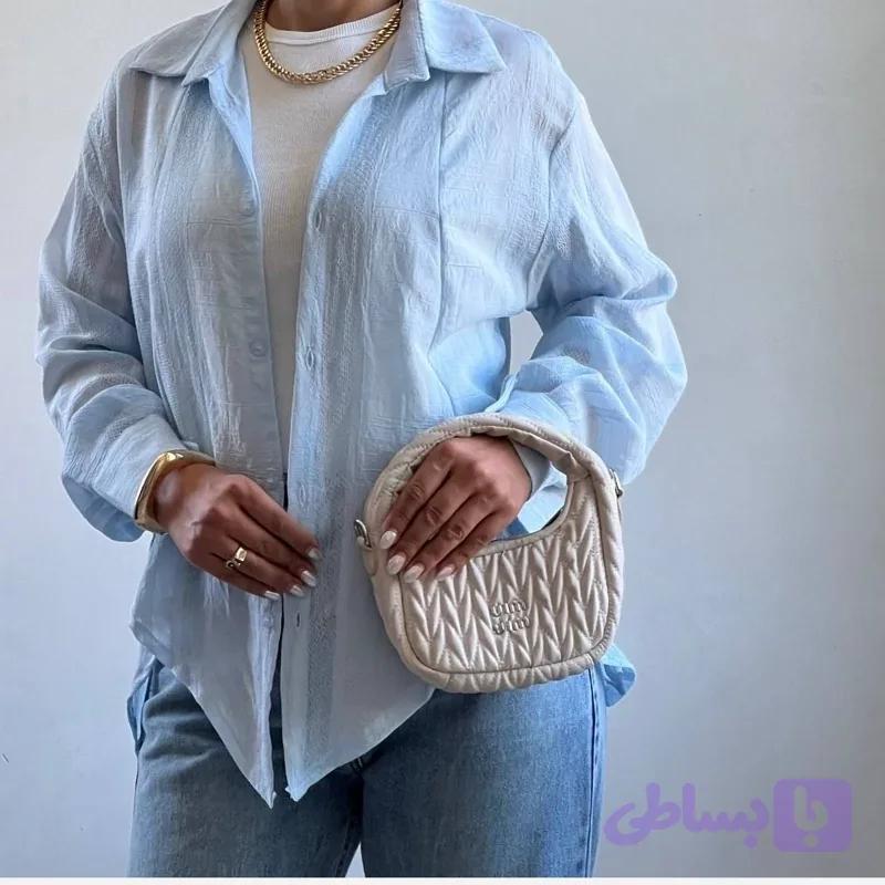 شومیز تابستانی زنانه خنک زنبوری
