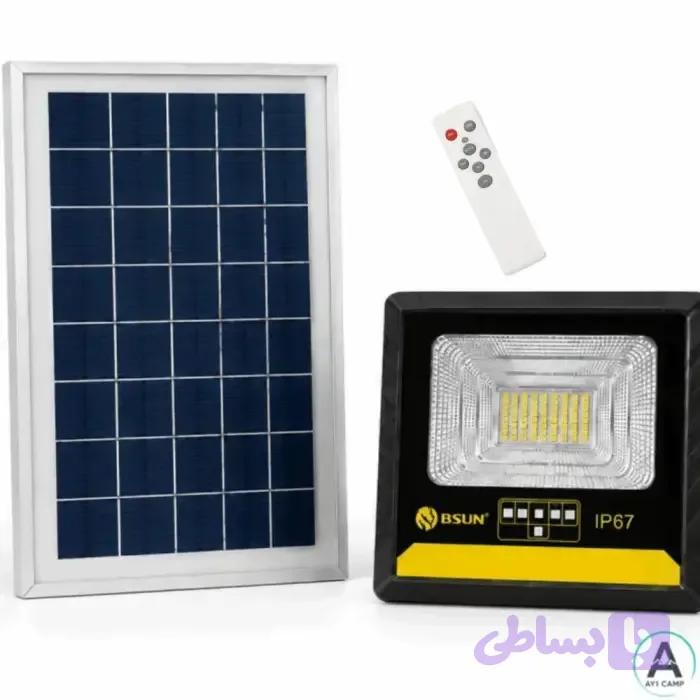 پروژوکتور مدل SOLAR 50W خورشیدی BSUN