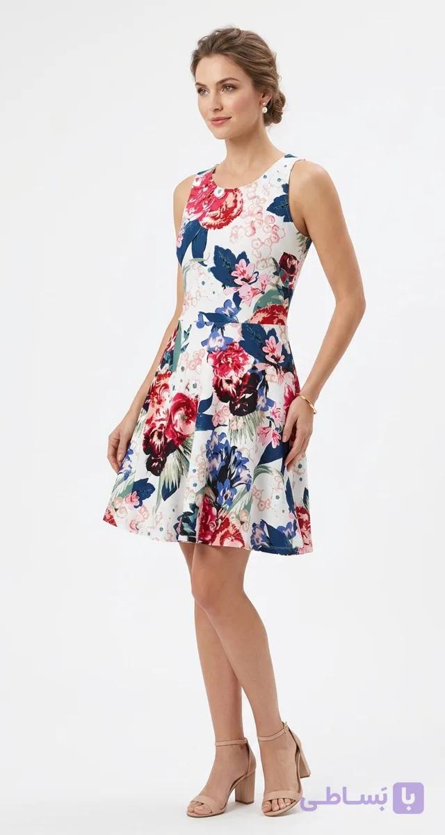 پیراهن کوتاه زنانه برند H&M سایز S
