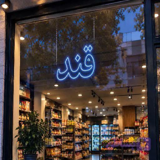 تابلو LED طرح قند