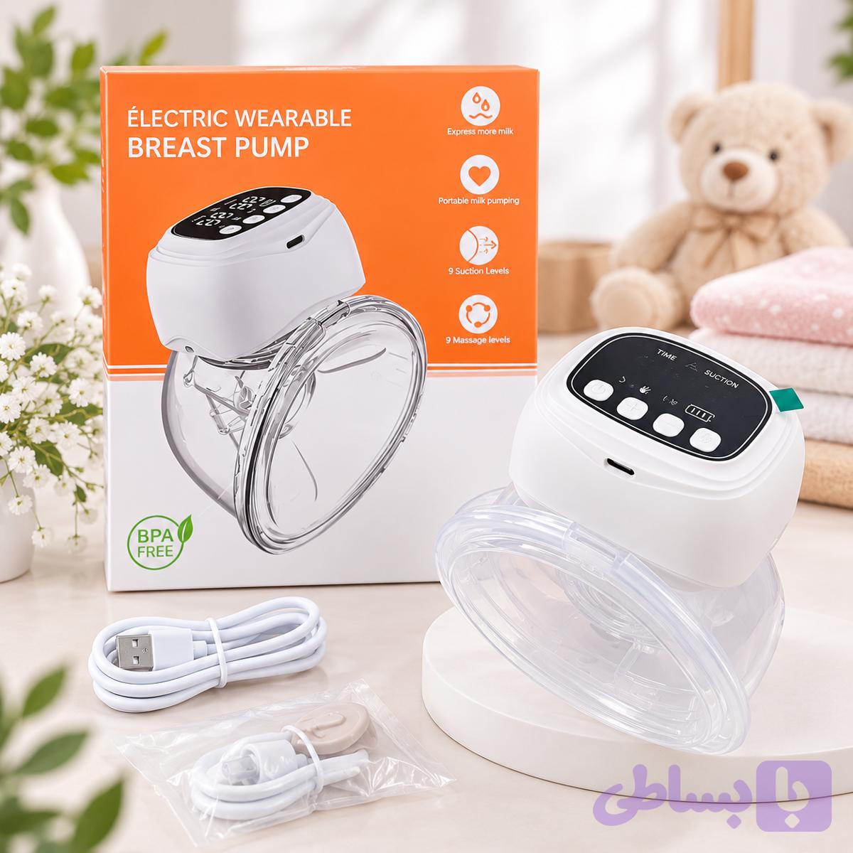 شیردوش برقی پرتابل و هوشمند مدل Wearable