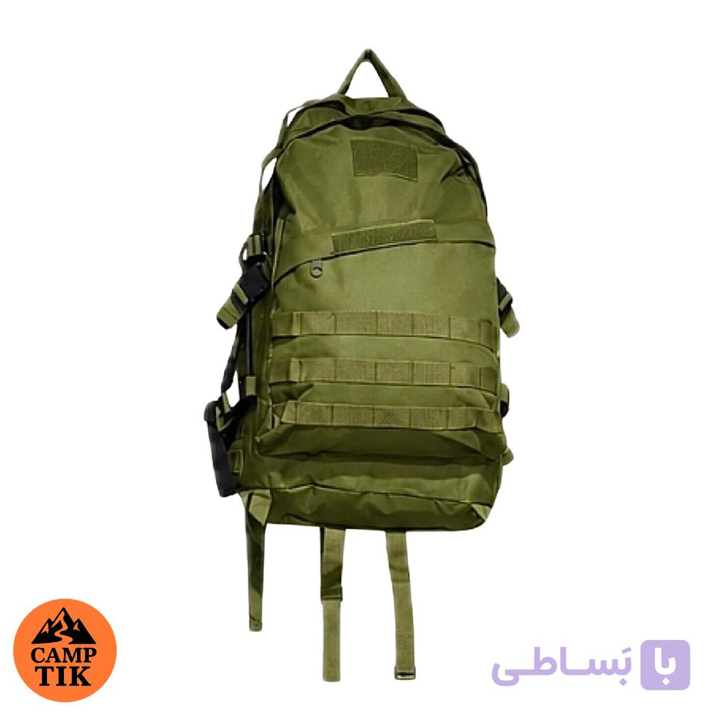 کوله‌پشتی تاکتیکال سبز زیتونی — تصویر 1