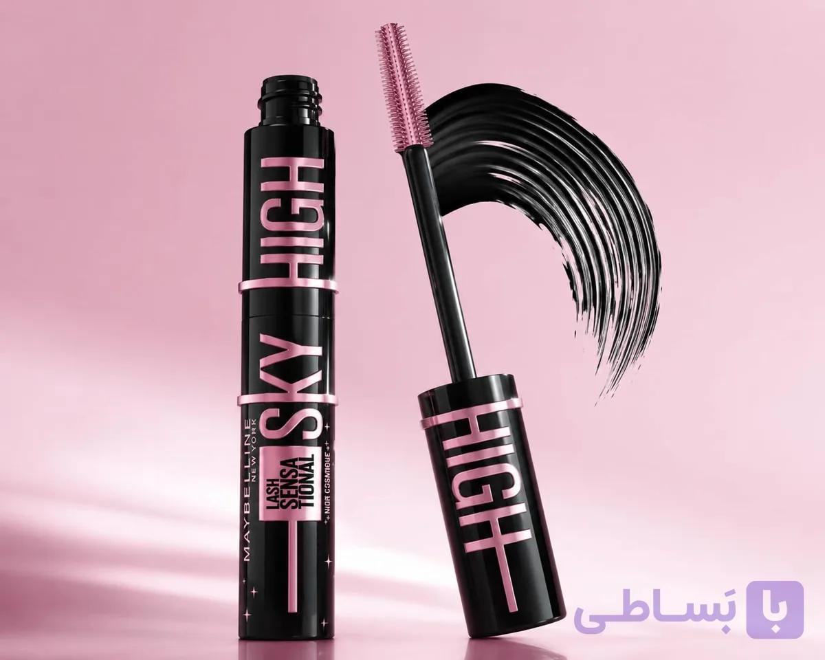 ریمل میبلین اسکای های مشکی  Maybelline حجم دهنده و بلندکننده مژه