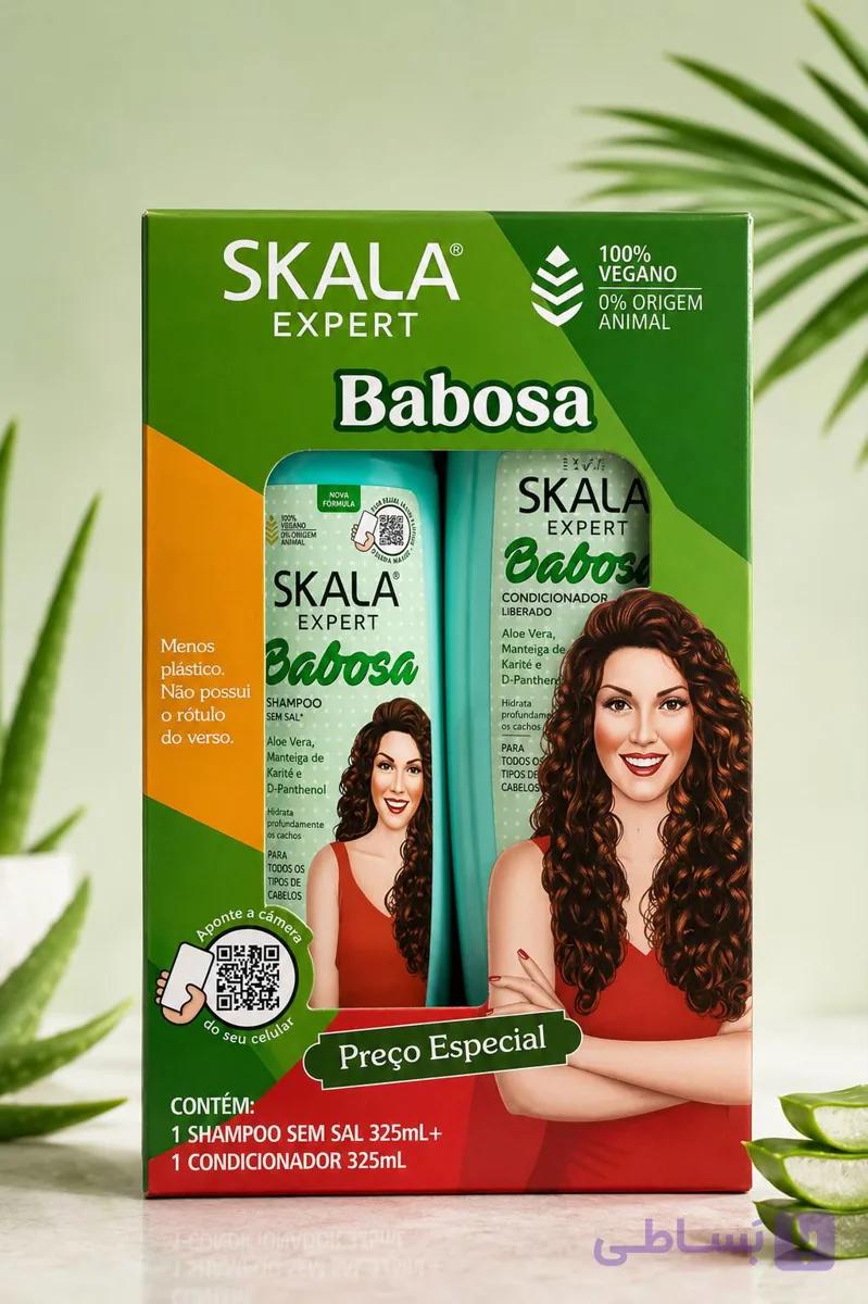 شامپو و نرم‌کننده اسکالا اکسپرت بابوسا | Skala Expert Babosa