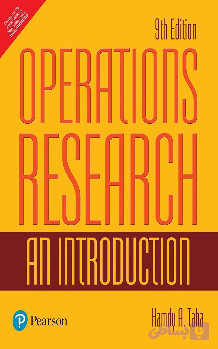 کتاب Operations Research: An Introduction نسخه انگلیسی PDF | Hamdy A. Taha