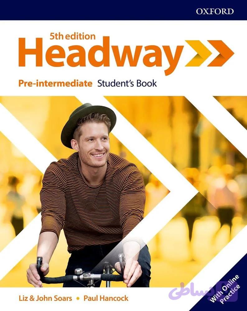 کتاب Headway Pre-Intermediate نسخه انگلیسی Liz Soars و John Soars‏ | PDF