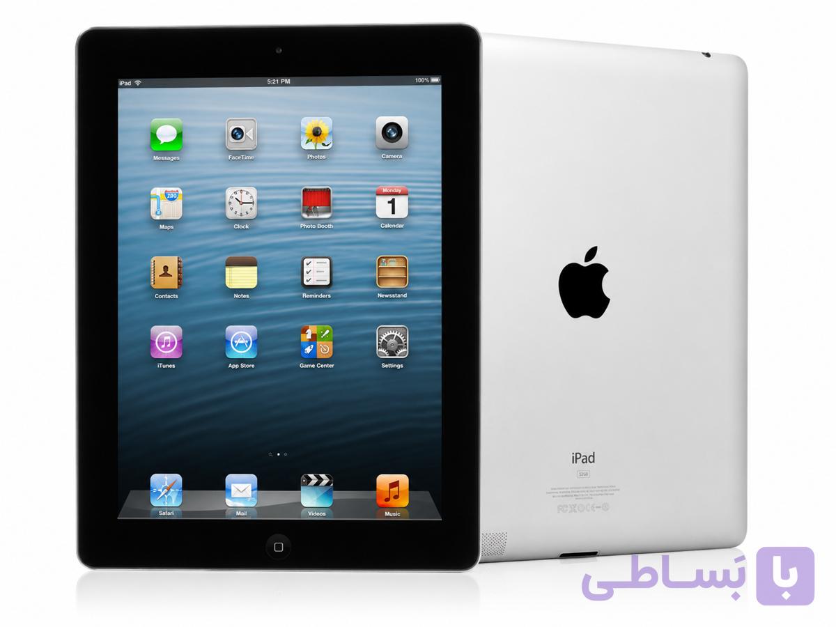 تبلت Apple iPad 4 32GB Wi-Fi | Black + Smart Cover — تصویر 1