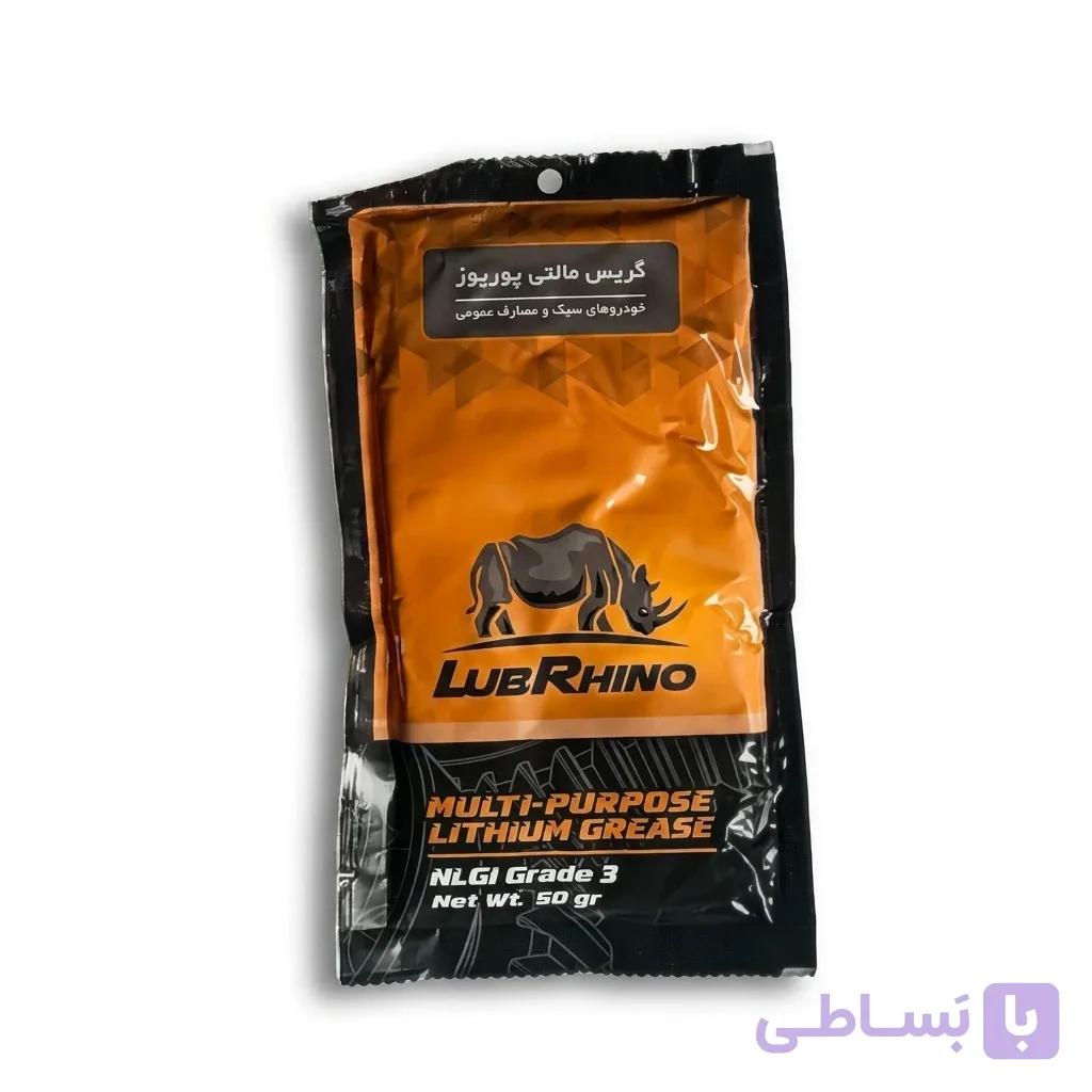 گریس لوبرینو ۵۰ گرمی ساشه | قیمت روانکار پایه لیتیوم و ضد سایش — تصویر 1