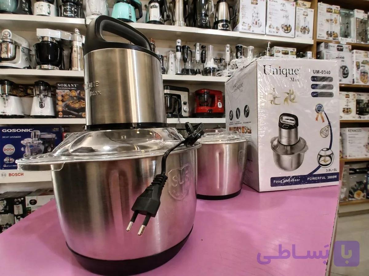 خردکن یونیک مکس مدل دو کاسه UM-0340