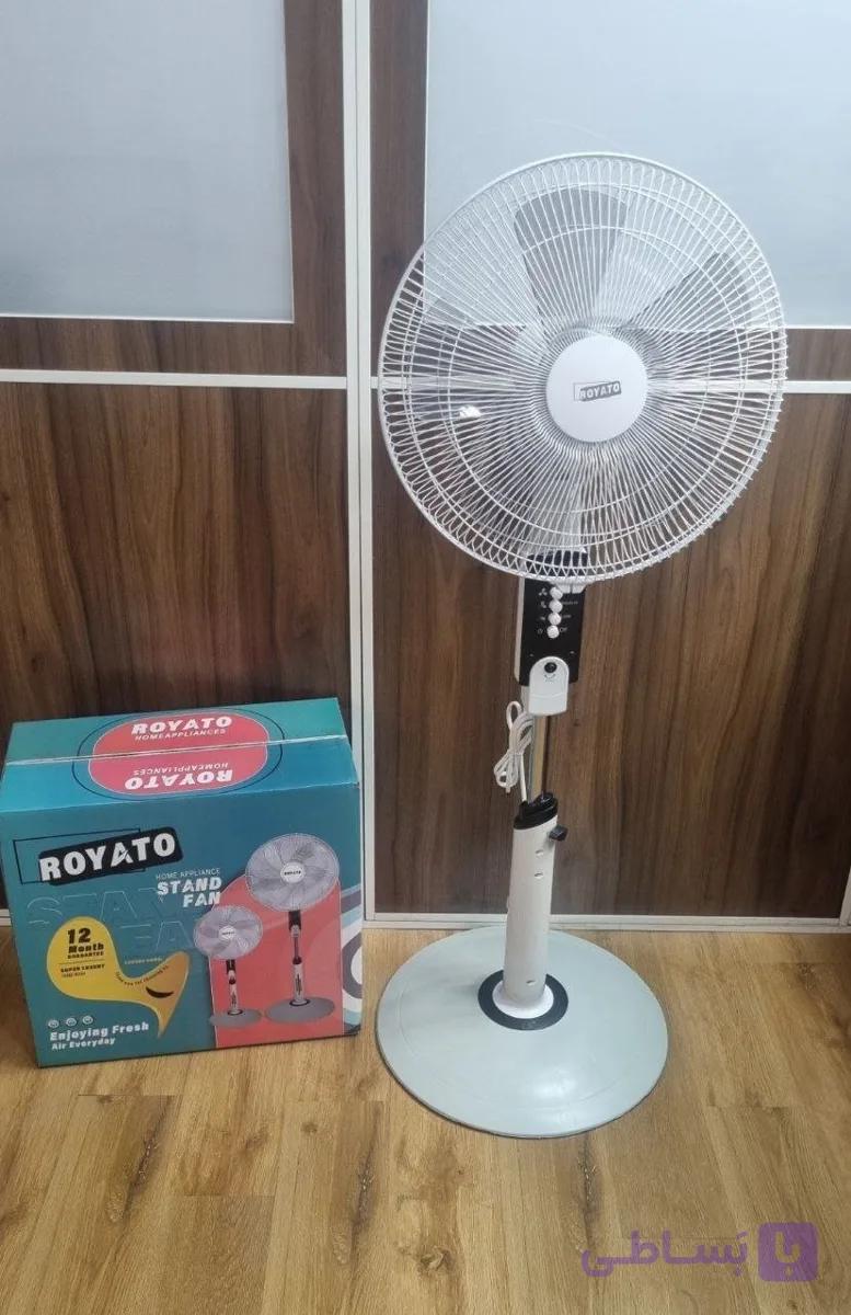 پنکه ایستاده رویاتو مدل نیلوفر Royato Niloufar — تصویر 1