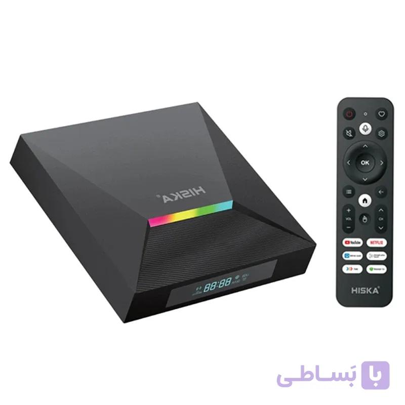 اندروید باکس Hiska A12 8K + هدیه — تصویر 1