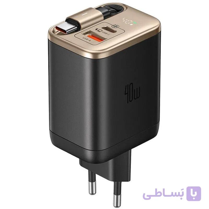 شارژر دیواری 40 وات مک دودو FreeGo CH-428 GaN PD 3A — تصویر 1