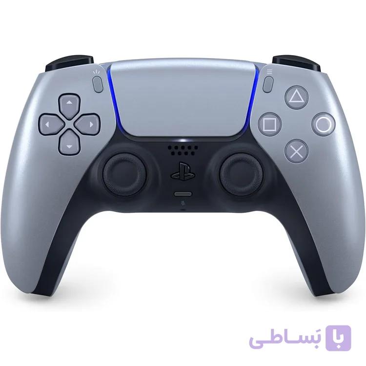 دسته PS5 مدل DualSense – نقره‌ای — تصویر 1