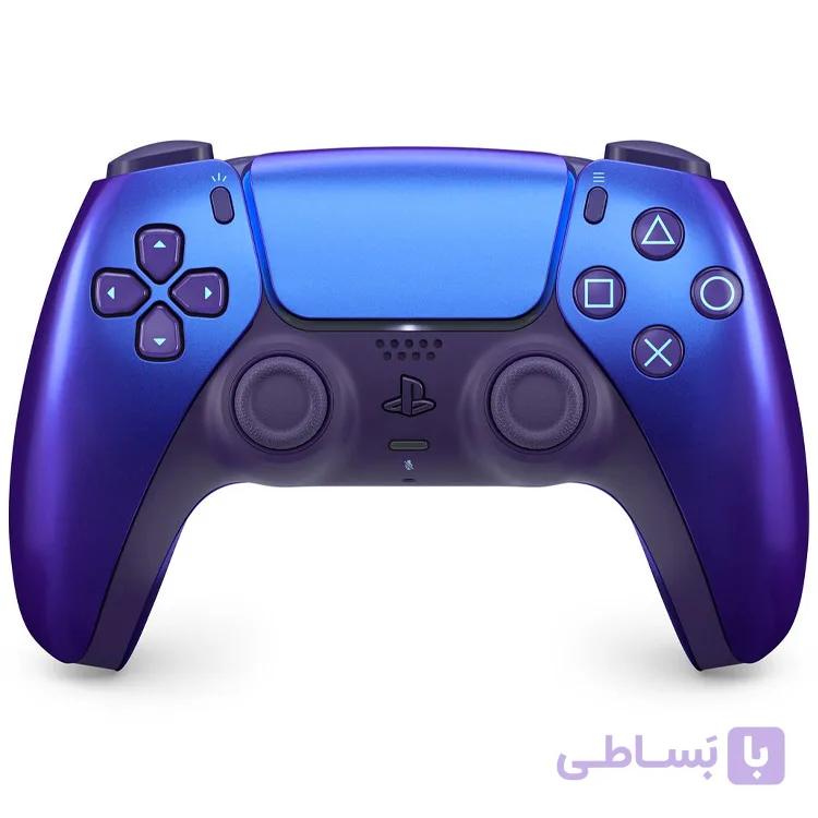 دسته PS5 مدل DualSense – آبی کروم — تصویر 1