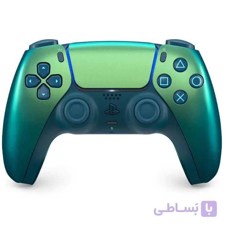 دسته PS5 مدل DualSense – سبز کروم — تصویر 1