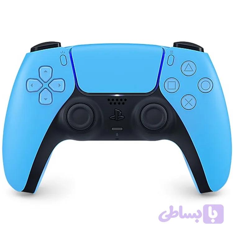 دسته PS5 مدل DualSense – آبی روشن Starlight Blue — تصویر 1