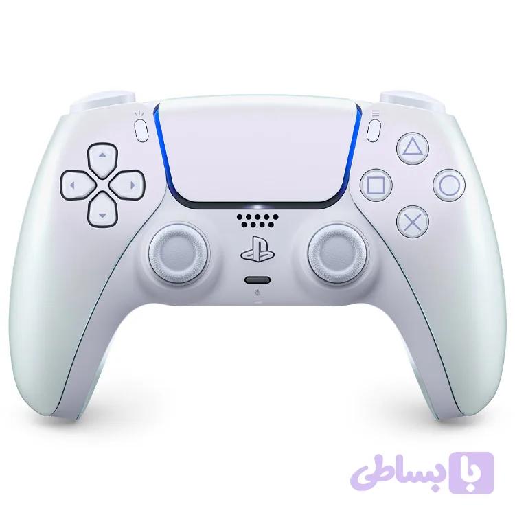 دسته PS5 مدل DualSense – سفید کروم — تصویر 1