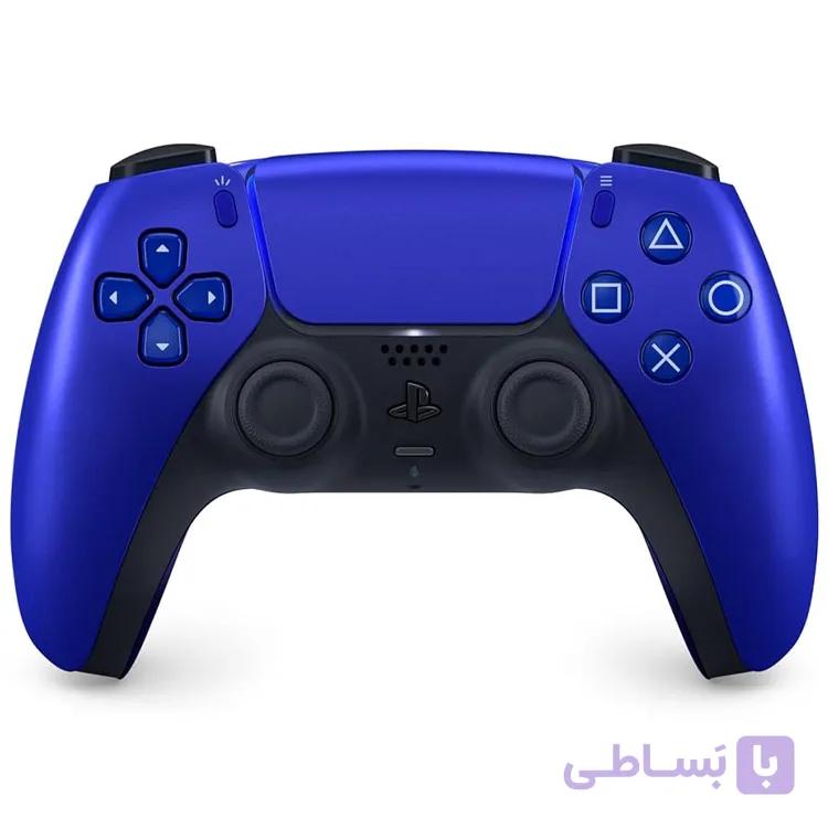 دسته PS5 مدل DualSense – آبی متالیک — تصویر 1