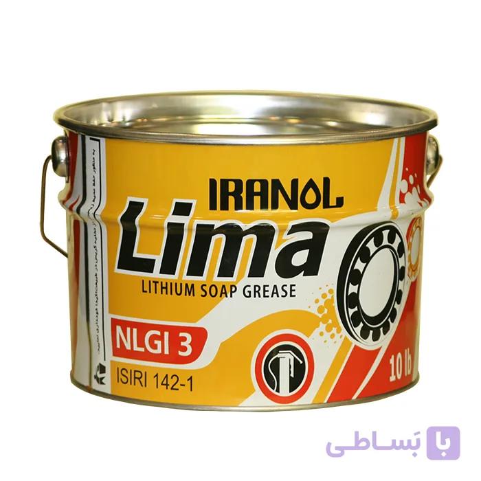 گریس نسوز ایرانول مدل لیما وزن 10 پوند