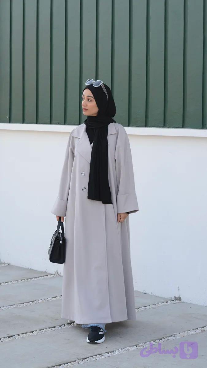 عبای کتان فیلی