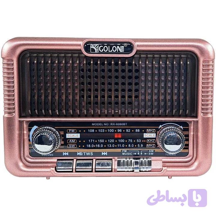 اسپیکر بلوتوثی قابل حمل گولون مدل RX-6060BT