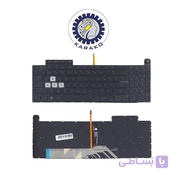 کیبورد لپ تاپ ایسوس ASUS TUF-Gaming-FX507 اورجینال
