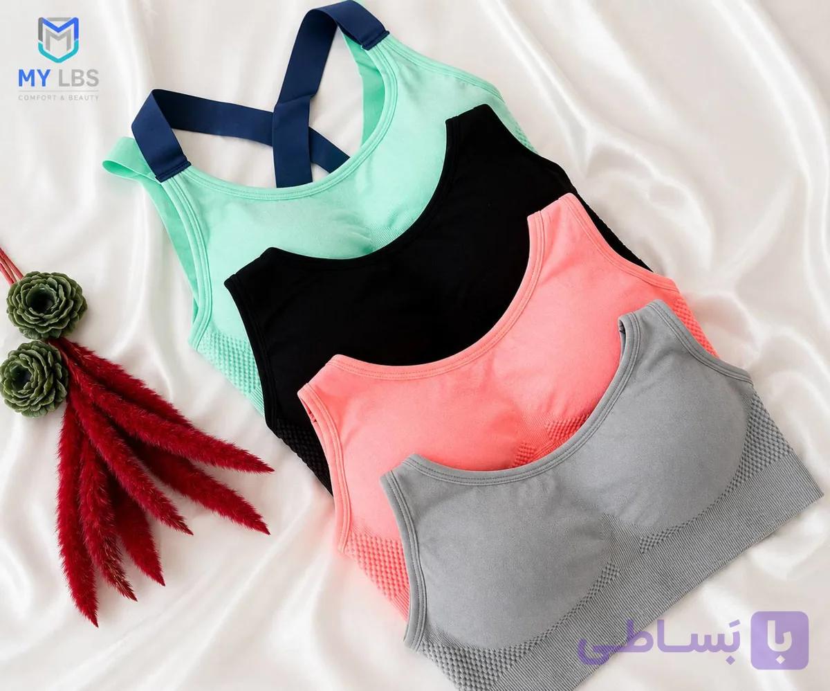 نیم تنه ورزشی پشت ضربدری کاپ متحرک اورجینال — تصویر 1