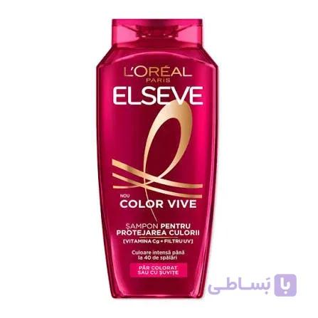 نرم کننده مو لورآل السیو Color Vive قرمز مخصوص موهای رنگ شده حجم 300 میل — تصویر 1