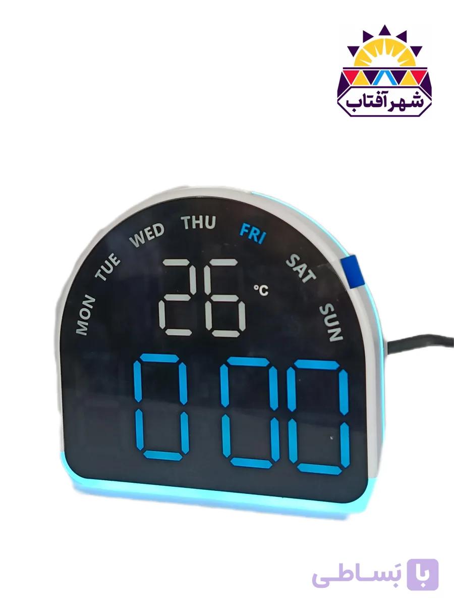 ساعت رومیزی دیجیتال طرح پرستیژ — تصویر 1