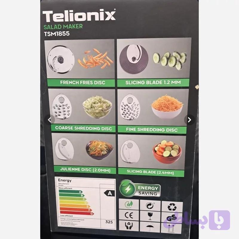 رنده و خردکن برقی سبزیجات TeliOnix تیغه های دیسکی