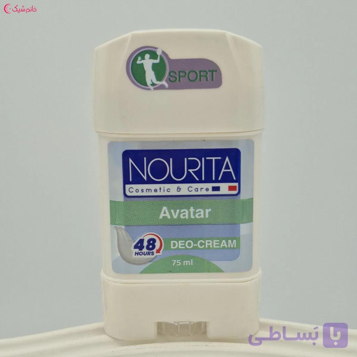 استیک کرمی خوشبو کننده بدن اسپرت نوریتا مدل Avatar حجم 75 میلی لیتر