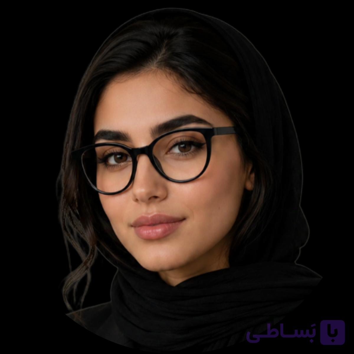 عینک طبی کاوردار زنانه کد 2365A