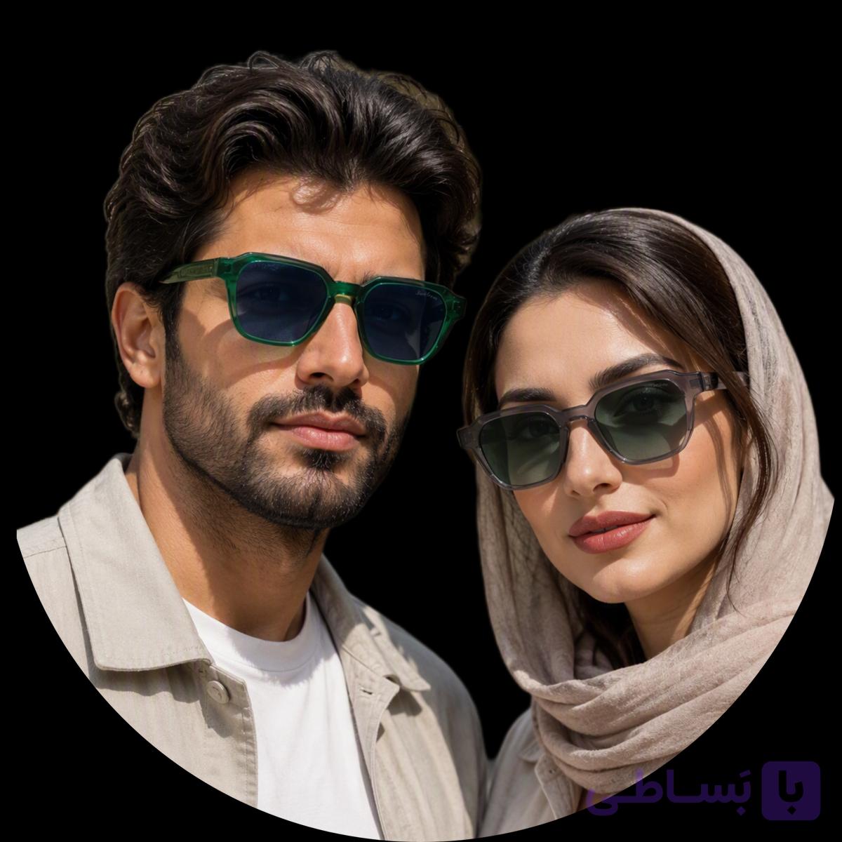 عینک فاری گرام دسته سیم H581023
