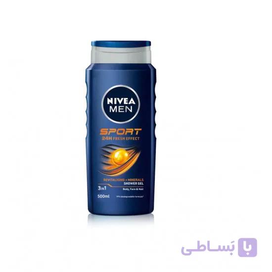 شامپو سر بدن مردانه نیوا sport