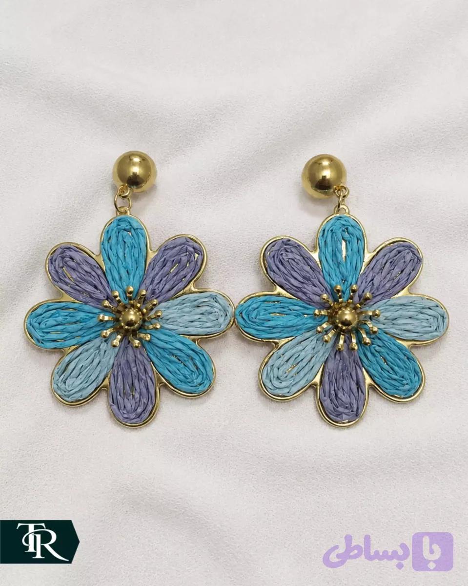 گوشواره میخی کنفی کد42