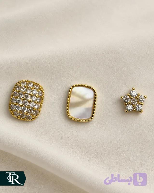 پک گوشواره میخی کد122