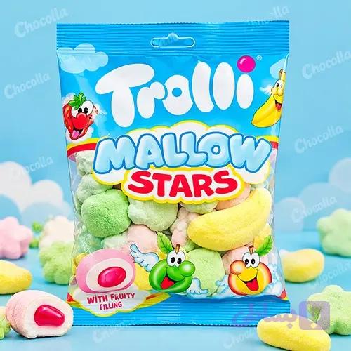 🍓 مارشملو Trolli Mallow Stars ایتالیایی | ۱۵۰ گرم