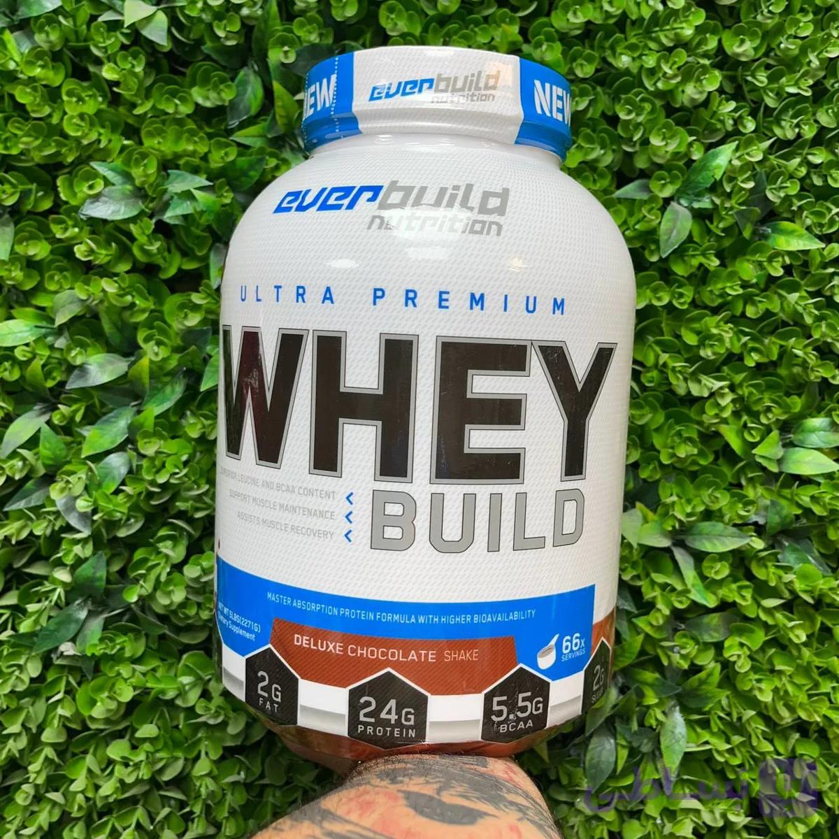 پروتئین اولترا پریمیوم وی بیلد اوربیلد ۲.۲۷ کیلوگرمی (Everbuild Ultra Premium Whey Build)