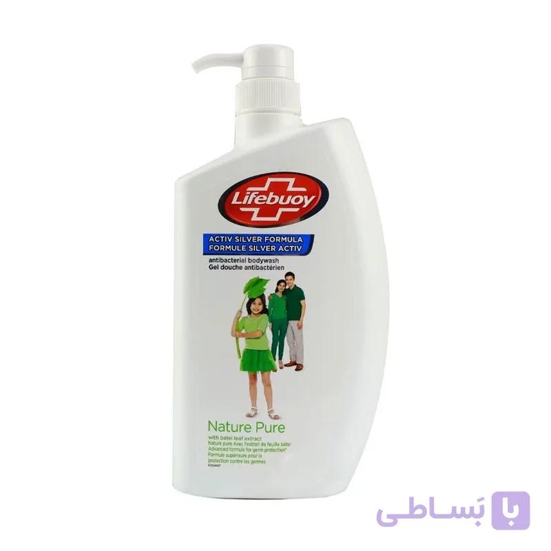 شامپو بدن لایفبوی Nature Pure حجم ۱ لیتر