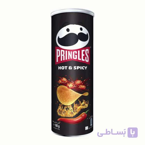 خرید چیپس کچاپ پرینگلز | Pringles Ketchup با طعم گوجه‌فرنگی و بافت ترد