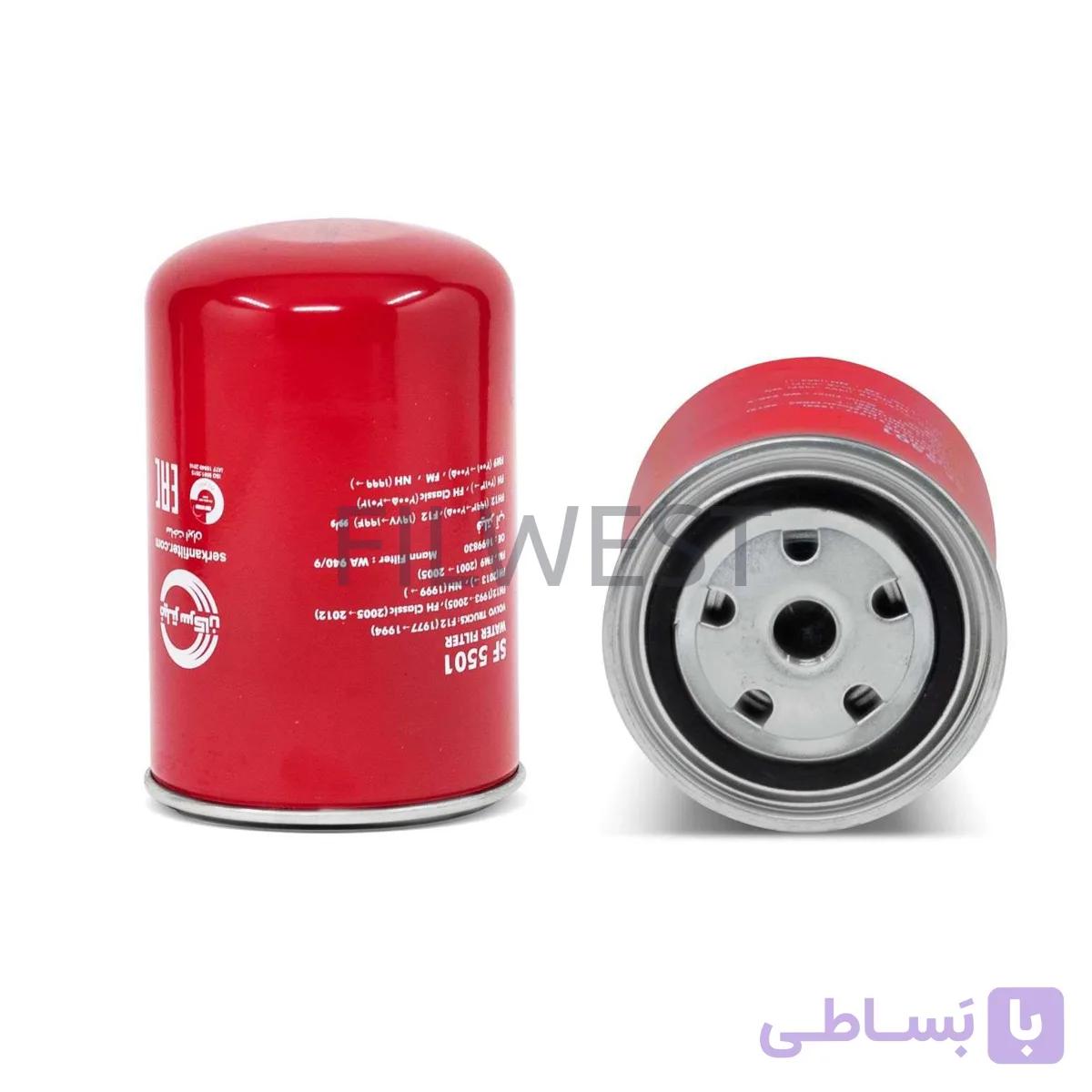 فیلتر آب ولوو F12(1977→1994)، FH12(1993→2005)، FH Classic(2005→2012)، NH(1999 به بعد)، FM, FM9(2001→2005)(FH500) فیلتر سرکان