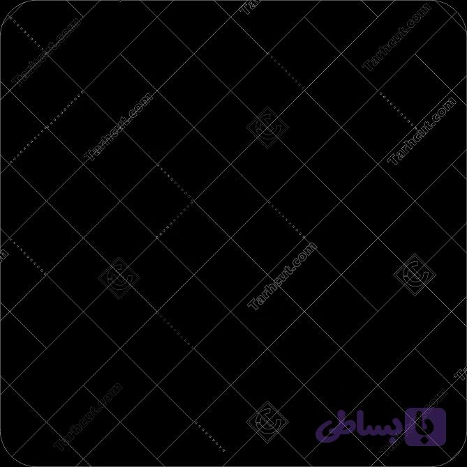 وکتور با کیفیت شکسته نستعلیق ان یکاد با لبه هایی صاف و بینقص جهت برش لیزر از طرح کات _فرمت EPS, PNG, CDR